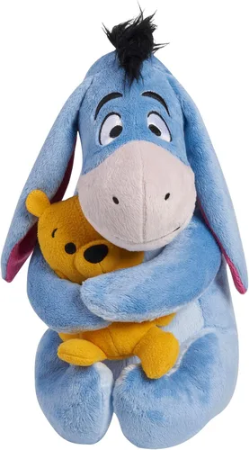 Disney Classics Lil Friends Eeyore y Winnie the Pooh Peluche de peluche para niños, juguetes para niños de 2 años en adelante de Just Play