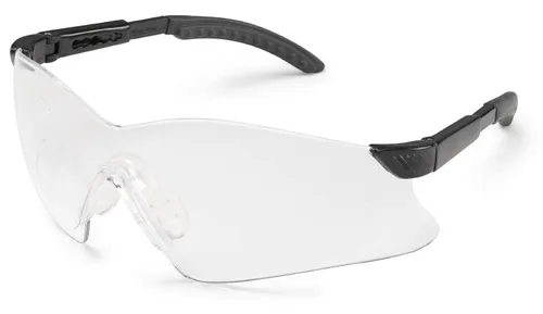 Gateway Safety 14GB75 Hawk - Gafas de seguridad envolventes, lente ámbar, patilla negra
