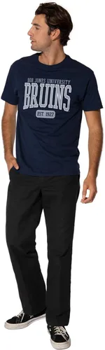 Miniatura 4 de LOGOVISION Camiseta de algodón unisex con diseño de fecha de este, para hombre y mujer, colección 3 Universidad de Bob Jones