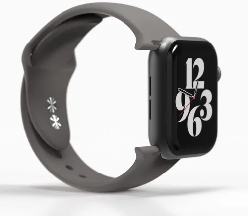 Miniatura 4 de Sinjimoru Correa de silicona para Apple Watch, compatible con Apple Watch de 1.496 in, 1.575 in, 1.614 in, 1.654 in, 1.732 in, 1.772 in, 1.929 in