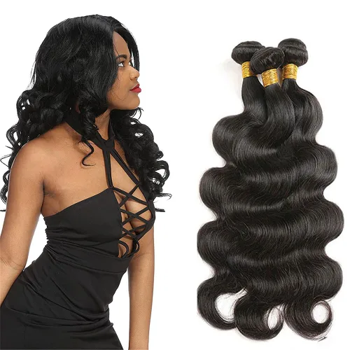 Miniatura 193 de Color 30 paquetes de cabello humano marrón onda del cuerpo paquetes 8 10 12 pulgadas brasileño virgen Remy extensiones de cabello humano doble trama