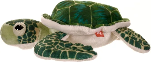Miniatura 4 de Wild Republic - Peluche de tortuga marina, muñeco de felpa, juguete de peluche, regalos para niños, Colección Cuddlekins, verde de 8 pulgadas, multi