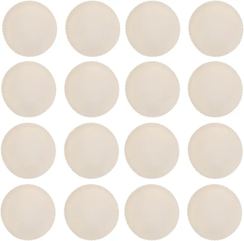 100 fundas desechables para tazas de papel, tapa de bebida reciclada, cubierta de taza de café blanca, tapas de jugo de café caliente para el hogar,