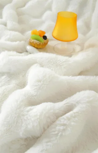 Miniatura 2 de Funda de sofá suave y gruesa de piel sintética lavable de una pieza, funda de cojín de felpa gruesa de conejo para invierno, funda protectora