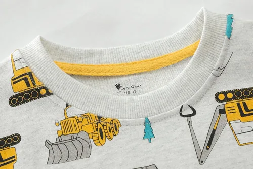 Miniatura 2 de Little Hand Sudaderas de dinosaurio para niños de 2 a 7 años