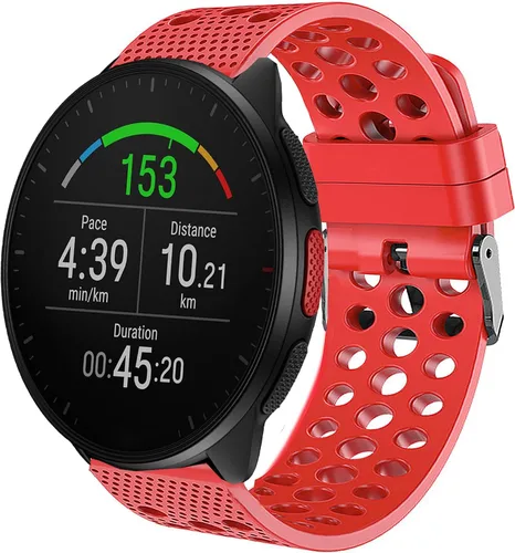Miniatura 9 de Correa de repuesto compatible con Polar Smartwatch Band de 0.787 pulgadas y 0.866 pulgadas, correa deportiva con hebilla de metal compatible
