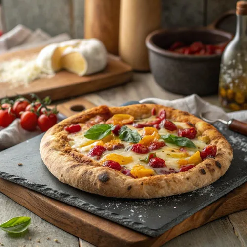 Miniatura 6 de King Arthur Harina sin gluten para pizza: Masa crujiente estilo napolitano - Caja de 32 oz, perfecta para hornear sin gluten, apta para celíacos