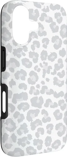 Miniatura 3 de Blanco Gris Guepardo Estampado De Leopardo Animal Skin Lindo Moda Caso Para iPhone 17