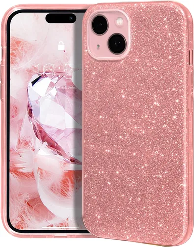 Miniatura 20 de MATEPROX - Funda compatible con iPhone Air de 6.5' [2025], carcasa protectora de 3 capas con purpurina brillante y tendencia, anti-arañazos y a