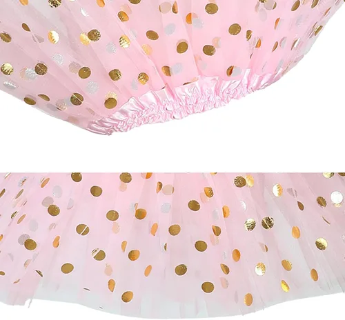 Miniatura 4 de Falda tutú para mujer, falda de tul con lentejuelas para adultos, falda de baile en capas, talla única, tutú de ballet, bonito disfraz de hadas