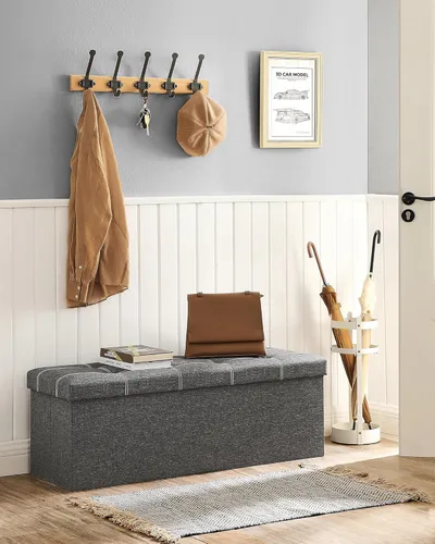 Miniatura 4 de SONGMICS Storage Bench, Folding Storage Chest