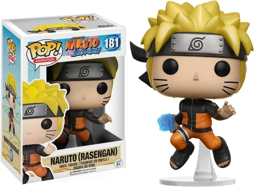 Miniatura 2 de POP Naruto Shippuden - Figura de vinilo de Naruto (Rasengan) Funko Pop! (paquete con funda protectora compatible con Pop Box), multicolor, 3.75