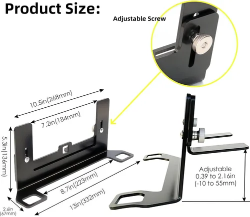 Miniatura 3 de ISOFIX - Soporte de interfaz universal para asiento de automóvil, kit de montaje de anclaje de asiento infantil ISOFIX con conector de cinturón