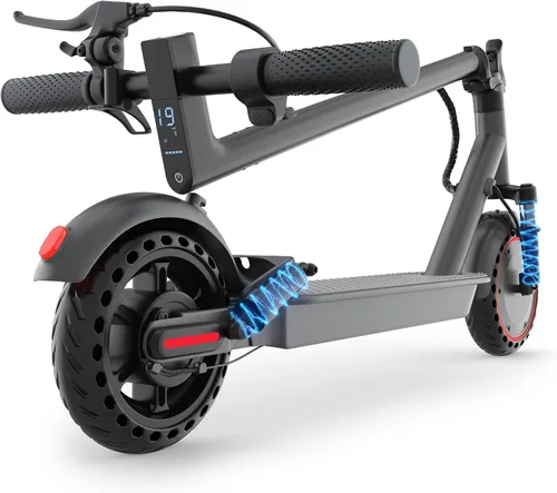 Electric Scooter for Adults, Teens & Big Kids, 350W-500W Motor, 10Mph-21 MPH & 10-28 Miles Max Range, 6.5 to 10 inch Tires, Portable Lightweight