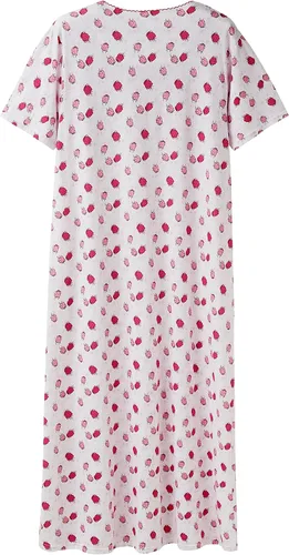 Miniatura 2 de Keyocean - Camisones para mujer, 100% algodón, suave, ligero, cómodo, ropa de dormir