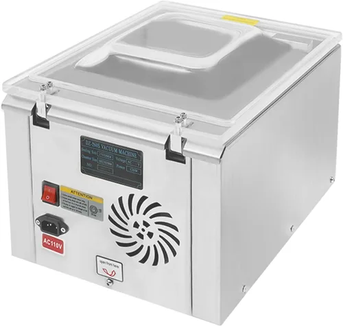 Sellador al vacío de cámara, máquina de envasado de cocina, sellador al vacío de cámara de alimentos de cocina, sellador al vacío de 110 V para
