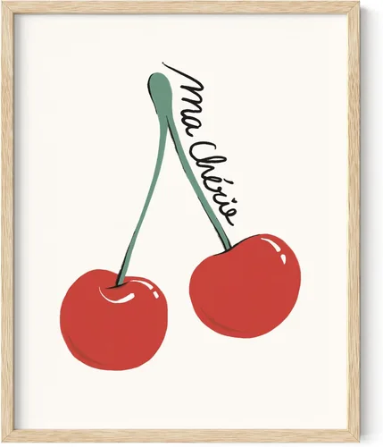 Miniatura 49 de HAUS AND HUES Arte de pared de corazón, bonito póster con estampado de corazón, decoración temática retro (24 x 36 pulgadas sin marco)