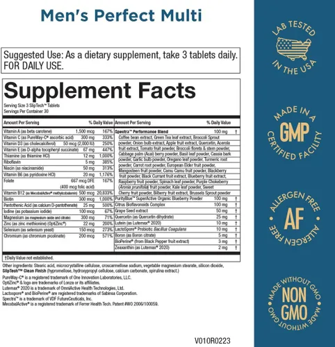 Miniatura 2 de Purity Products Bundle - Perfect Multi para hombre + mujer Perfect Multi - Hombres - Apoya vitalidad saludable, energía + más - Mujeres - Apoya