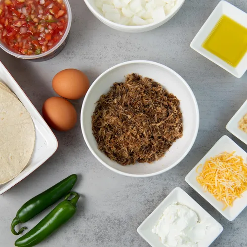 Miniatura 4 de Carne Seca Doña Blanca 2 onzas (2.00 oz) - Carne Seca - Machacado - Carne seca de res triturada - Carne seca masticable - Sal marina Kosher baja