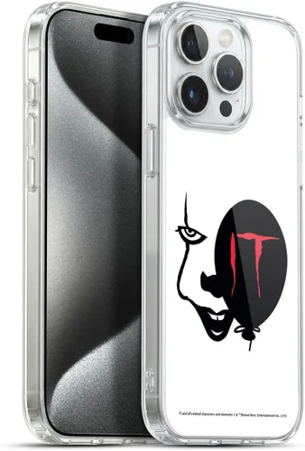 Miniatura 40 de Head Case Designs Funda de gel suave con licencia oficial de la película de TI Pennywise 2 Graphics compatible con Apple iPhone 15 Pro
