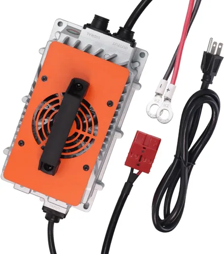 Miniatura 2 de CHINS Cargador de batería de litio de 36V 25A, incluyendo función de carga de 0V, cargador de batería LiFePO4 de 43.8V 25A, especial para batería