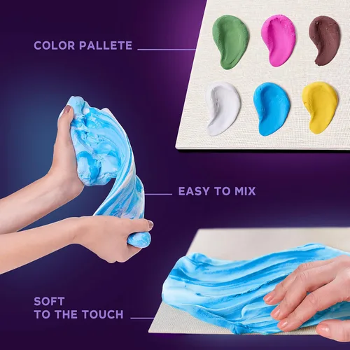 Miniatura 4 de Okto Camas de flores en Holanda Kits de manualidades para adultos Reino Unido - Similar a pintar por números para adultos, kit de modelado