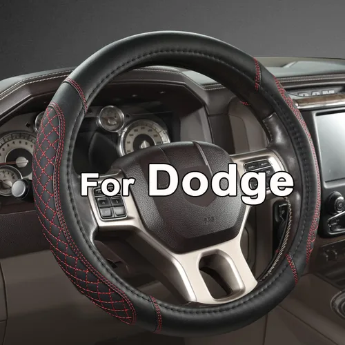 Miniatura 15 de West Llama Funda personalizada para volante de automóvil Dodge RAM 1500 2500 3500, 15.5-16 pulgadas