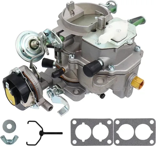 NENKUTEN Carburador de 2 barriles para Jeep BBD 6 CYL 258Cu 4.2L Motores 1983-1988 Jeep CJ7 CJ5 Wagoneer Carburador de estrangulamiento automático