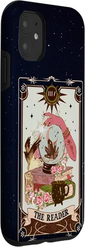 Miniatura 3 de Funda para amantes de las tarjetas del tarot para iPhone 11 con lector de tarot y adivino de la fortuna para amantes del libro