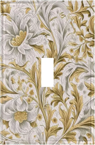 Miniatura 119 de Decorativo Arte Interruptor de Luz Cubiertas de Pintura al óleo Estilo Flores Placa de Pared de Interruptor de Interruptor Decorativo Placa