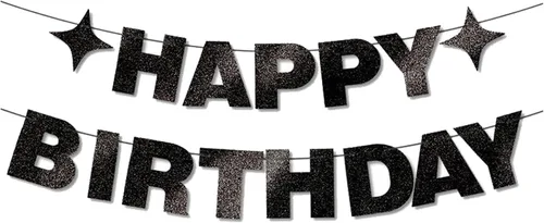 Miniatura 8 de Cartel de feliz cumpleaños para decoraciones de fiesta de cumpleaños (aguamarina)