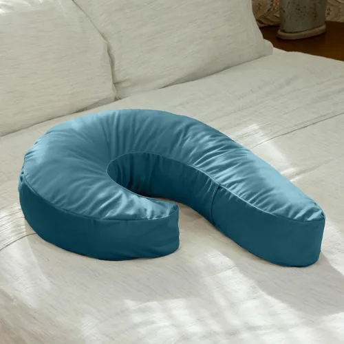 Miniatura 2 de Avana Uno - Almohada ajustable de espuma viscoelástica para dormir de lado, color azul