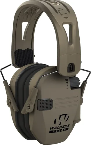 Miniatura 4 de Walker's Serie TACTI Grip Diadema FDE con FDE