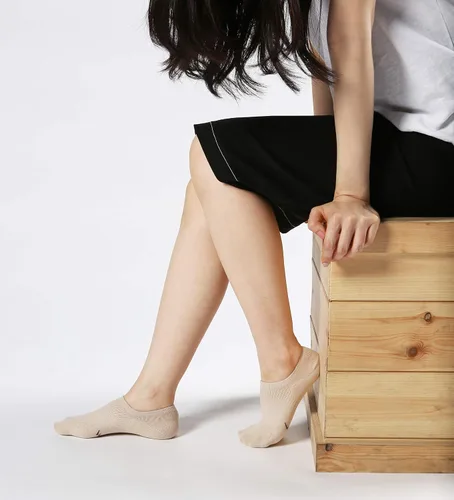 Miniatura 6 de Pro Mountain Calcetines sin costuras para mujer paquete de 6 unidades forro fino de algodón