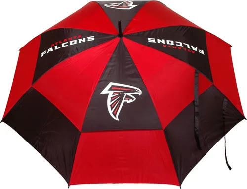 Miniatura 6 de Team Golf NFL San Francisco 49ers - Paraguas de golf de 62 pulgadas con funda protectora, diseño de protección contra el viento de doble toldo