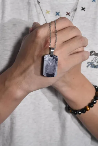 Miniatura 6 de Collar personalizado con colgante de urna de cremación para hombre, niño, niña, acero inoxidable, soporte para cenizas, recuerdo conmemorativo
