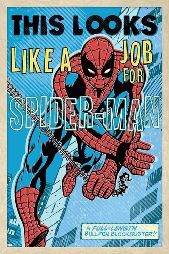 Miniatura 5 de Trends International Marvel Comics Spider-Man - Parece un póster de pared de trabajo Versión premium sin marco