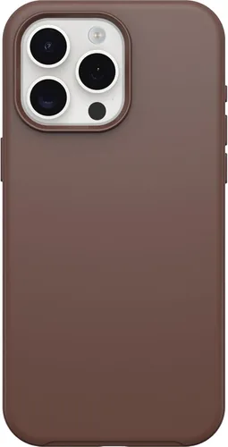 Miniatura 18 de OtterBox Funda transparente para iPhone 15 Pro MAX (solamente) de la serie Symmetry (transparente), se ajusta a MagSafe, ultra suave, bordes
