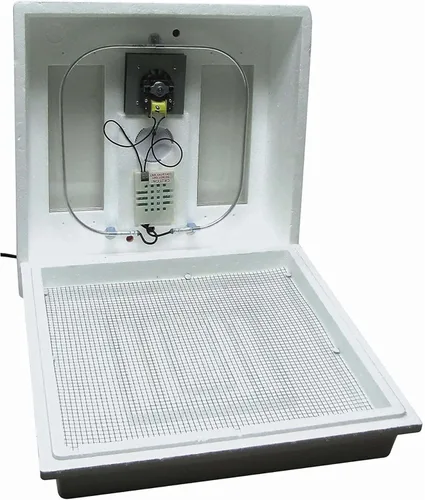 Farm Innovators - Incubadora de aire circulado de 120 voltios y 40 vatios para hasta 48 huevos con pantalla digital fácil de leer y ventana de Aire