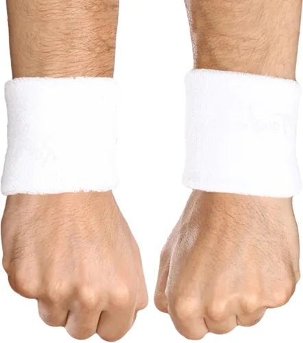 Miniatura 12 de Diademas Deportivas de Absorción de Sudor - Bandas para Muñecas, Absorción de Sudor para Hombres y Mujeres