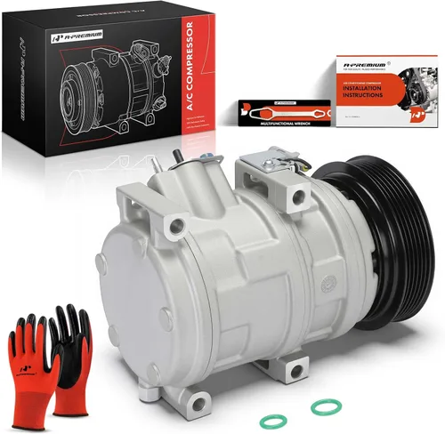 Miniatura 10 de A-Premium Compresor de aire acondicionado con embrague compatible con Toyota Tundra 4.7L 2000-2006