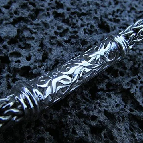 Miniatura 4 de Pulsera para hombre de metal plateado de regalo Manta Ray Stingray Turtle Hawaii Isla Grande