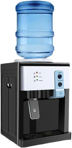 Dispensador de enfriador de agua para encimera, dispensador de agua caliente/fría con enfriamiento rápido y calentamiento, enfriador de agua de mesa
