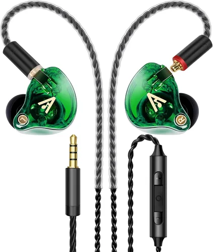 Miniatura 39 de Vibes 202 - Auriculares con cable - Auriculares HiFi in Ear Monitor - Auriculares profesionales con aislamiento de ruido - Sonido claro, graves