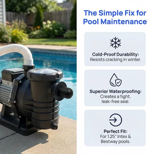 Miniatura 5 de Filtro de repuesto para bomba de filtro de piscina de tierra para Bestway in-tex, filtro de tierra de escape de verano, piezas de piscina, tapones