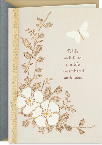 Miniatura 7 de Tarjeta de condolencias Hallmark Signature (Plumas de Ángel)