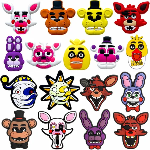 Bonitos dijes para zapatos, dijes de decoración de zapatos de dibujos animados, dijes geniales para sandalias, zapatos, pulseras, pulseras, regalos