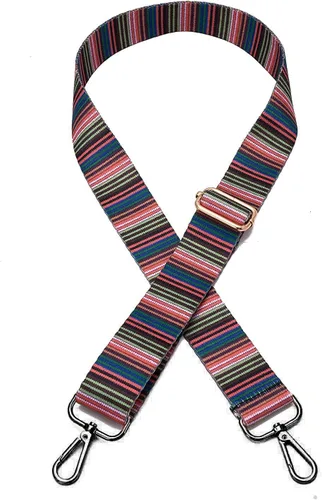 Miniatura 109 de ZOOEASS Hebillas de níquel Correa ancha para el hombro ajustable de repuesto para cinturón de pistola, hebilla de guitarra estilo bandolera