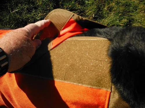 Miniatura 2 de CUGA Chaleco Serious Protection for The Active Dog (MED, Naranja/Coyote)