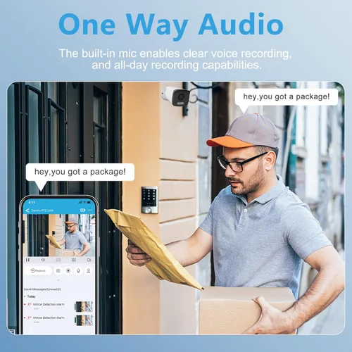 Miniatura 5 de UNILOOK Cámara IP PoE 4K Bullet para exteriores, cámara IP de seguridad con cable de 8MP con audio, detección de vehículos humanos AI, visión